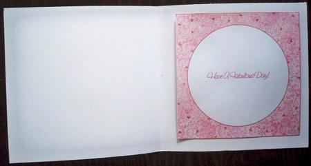 Happy Birthday Cupcake -  8x8 Co-ordinating Insert by Helen Gomm