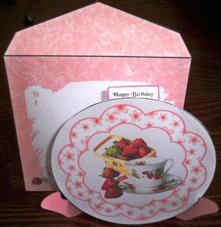 Strawberries for Tea by Helen Gomm