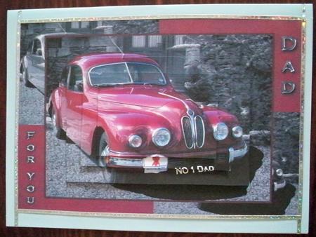 No 1 Dad Bristol Motor Car by Helen Gomm