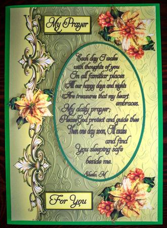 My Prayer for You by Helen Gomm