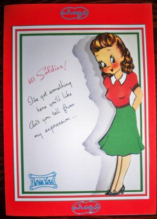 Vintage Missing You Soldier by Helen Gomm