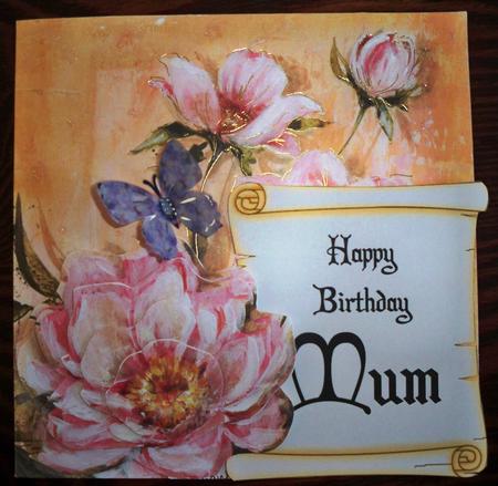 Five Female Word Plaque Birthday Toppers by Helen Gomm