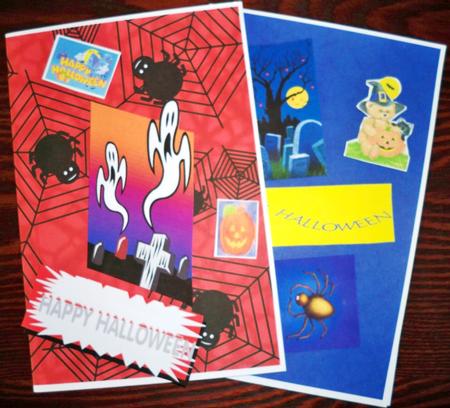 Halloween Paper Pack Spiders and Webs 12 Sheets by Helen Gomm
