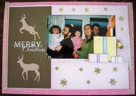 Baby's Christmas Photo Card by Helen Gomm