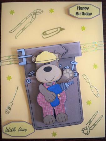 Tool Bear Belt Two by Helen Gomm