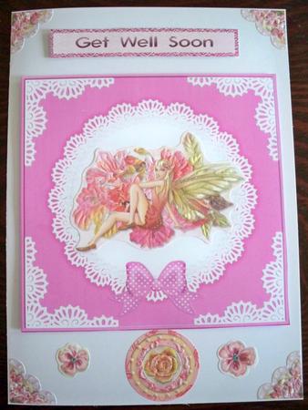 8 x 8 Pearls and Lace Card Fronts Kit by Helen Gomm
