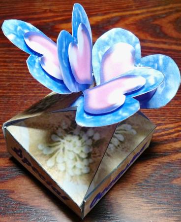 Locked Hearts Box - Special Occasion Silk Flowers by Helen Gomm