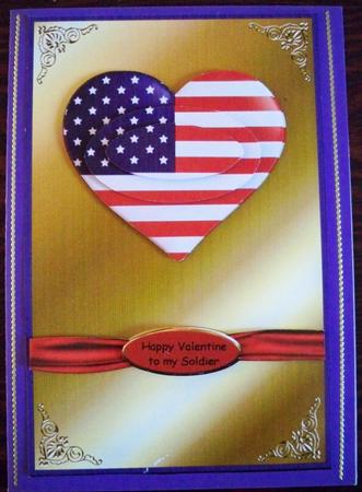 Usa Valentine Heart Qs by Helen Gomm