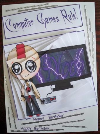 Computer Games Rule! Twisted Pyramid by Helen Gomm