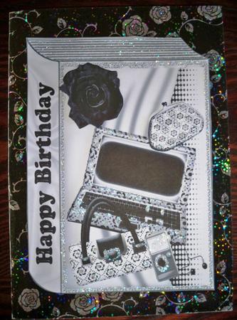 Ladies Laptop, Mp3 Player, Handbag Folded Book A4 by Helen Gomm