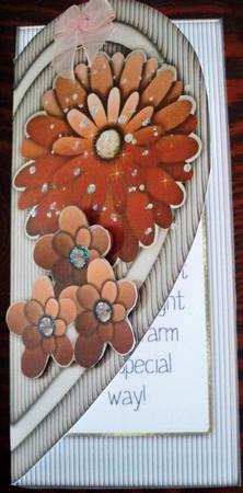 Get Well Heart Fold Card by Helen Gomm