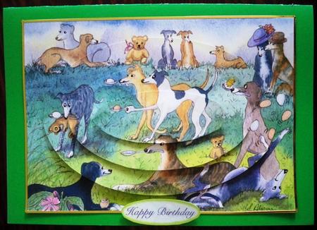 The Egg and Spoon Race Oval Pyramid by Helen Gomm