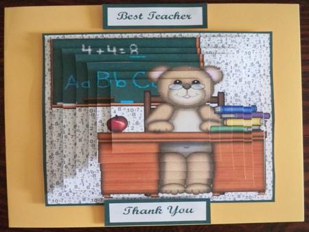 Best Teacher Pyramage by Helen Gomm