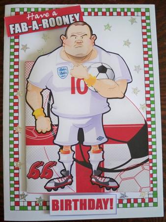 England Footballer Dude Ii Shaped. by Helen Gomm