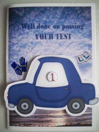 Blue Car by Helen Gomm