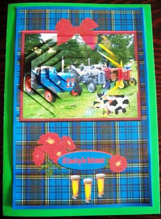 Tractors - Retirement Pyramid by Helen Gomm