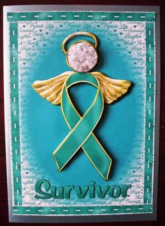 Cervical Cancer Angel - Survivor by Helen Gomm