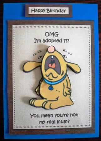 Poor Little Adopted Puppy Dog by Helen Gomm