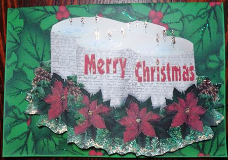 A4 Backing Paper Christmas by Helen Gomm