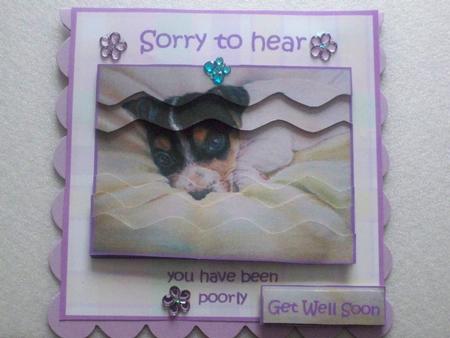Sorry to Hear - Get Well Soon by Helen Gomm