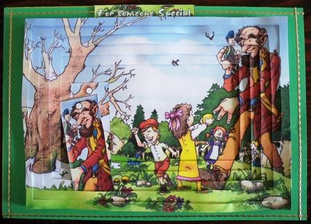 The Selfish Giant Inverted Tunnel A4. by Helen Gomm