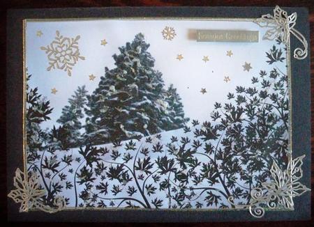 Xmas Snow by Helen Gomm
