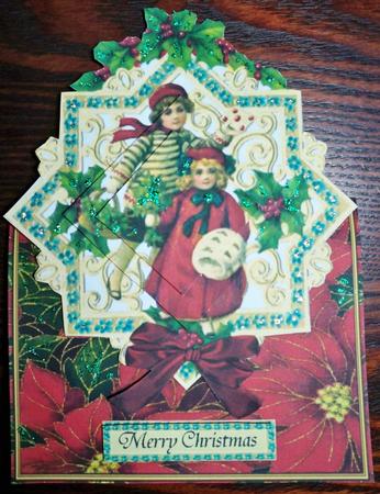 Ready for Christmas, No Hole - Over the Edge by Helen Gomm