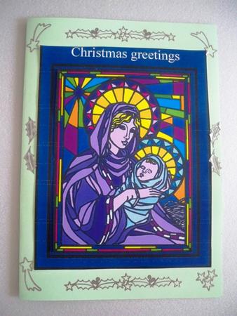 A4 Madonna and Child by Helen Gomm