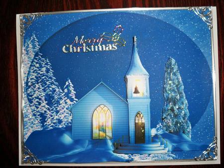 Christmas Winter Wonderland Decoupage by Helen Gomm