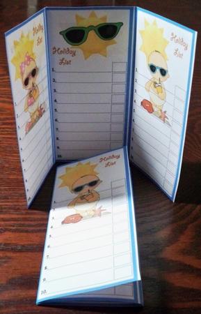 What a to Do - Holiday List by Helen Gomm