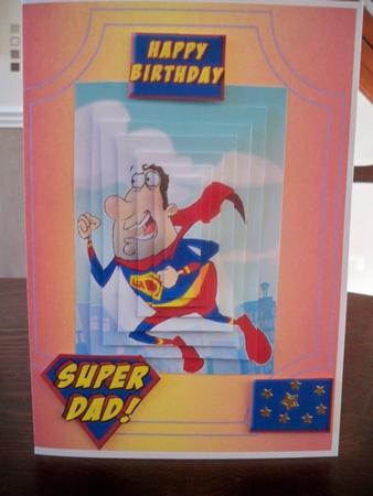 Superdad Dude Pyramid. by Helen Gomm