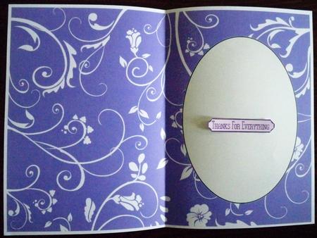 Lilac and White Insert 1 by Helen Gomm