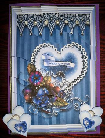 Romance & Lace Card Topper Mini Kit 1 by Helen Gomm