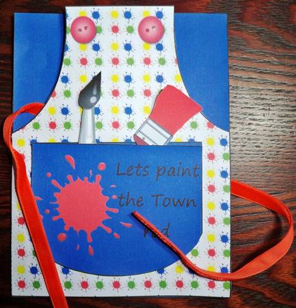 Artist Apron Mini Kit by Helen Gomm
