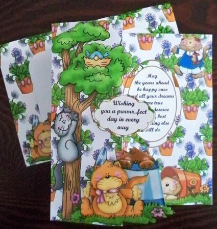 Urrr - fect Cats Folback Kit by Helen Gomm