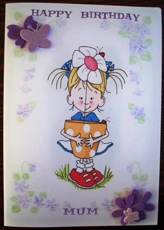Crafty Bob's Sassy Cheryl Single: Avery's Big Flower by Helen Gomm