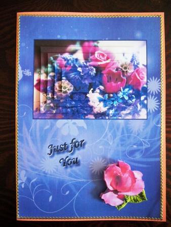 Pink and Purple Arrangement by Helen Gomm