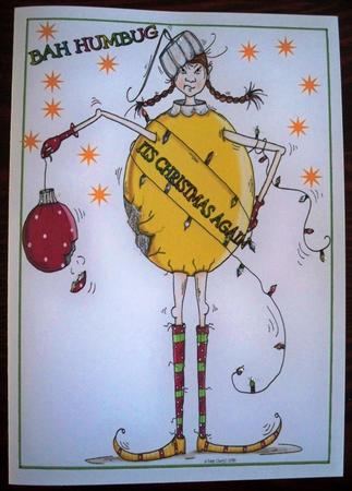 Crafty Bob's Sassy Cheryl Single: Bah Humbug Christmas by Helen Gomm