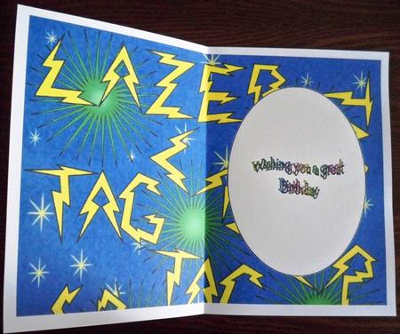 Laser Tag Insert 1 by Helen Gomm