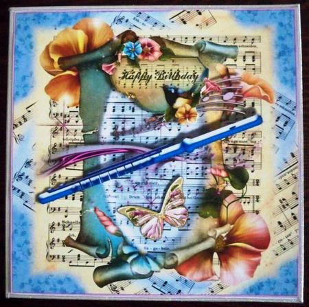 The Flute Pretty Topper by Helen Gomm