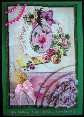 Feminine Florals Rounded Corner Stacker by Helen Gomm