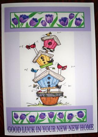 Crafty Bob's Sassy Cheryl Single: Topiary Birdhouse Trio by Helen Gomm