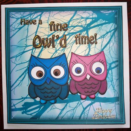 Have a Fine Owl'd Time! by Helen Gomm
