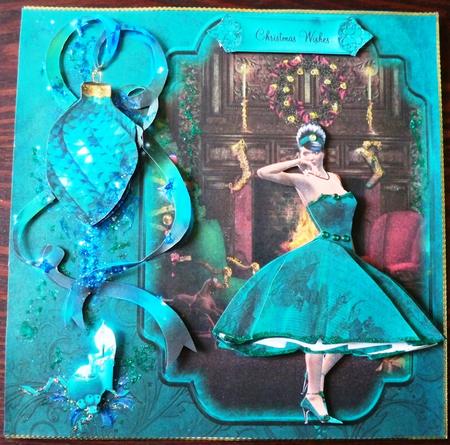 50's Style Christmas by the Hearth Mini Kit by Helen Gomm