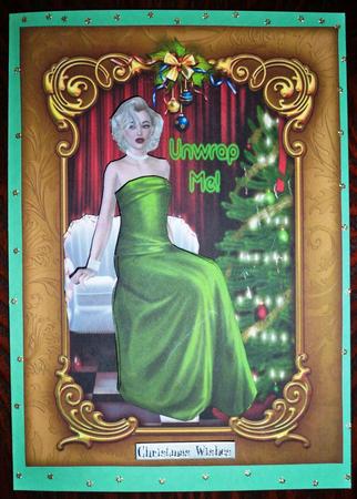 Norma Jean Saucy Christmas - Unwrap Me by Helen Gomm