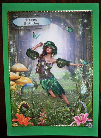 A Touch of Fae Flower Fairy A4 Mini Kit by Helen Gomm