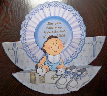Religious Occasion Baby Boy by Helen Gomm