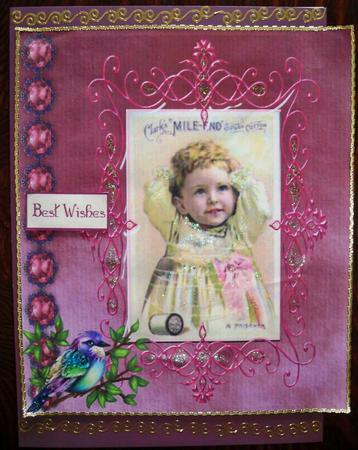 Sewing Mischief Maker Quick Card Topper & Insert by Helen Gomm