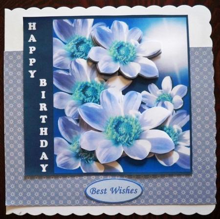Blue Lilies by Helen Gomm