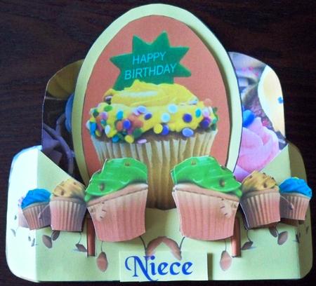 Cupcake Birthday Push Pull Kit by Helen Gomm